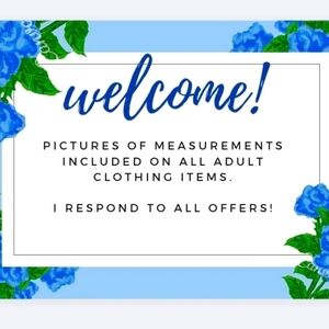 Over 400 plus, tall and XL clothing items. Women's shoes up to size 13.